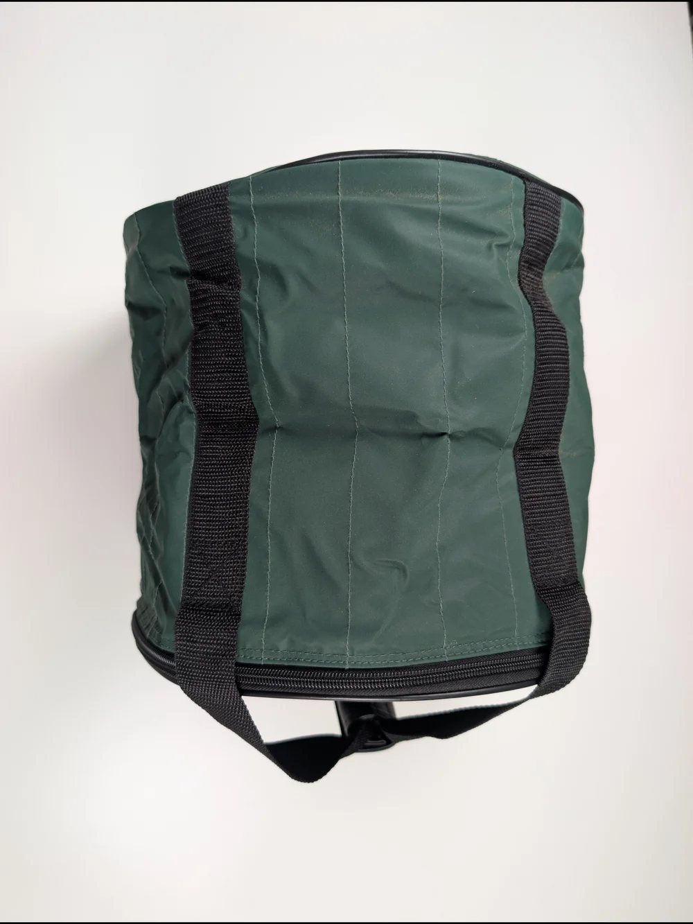 Vtg Rival Crock-Pot Traveler Insulated Bag Round 3.5 Qt Case Carrier Green